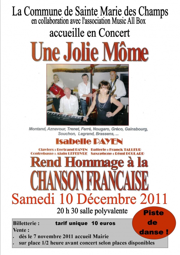 concert Jolie Môme 10 12 2011