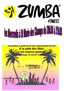 Cours de Zumba